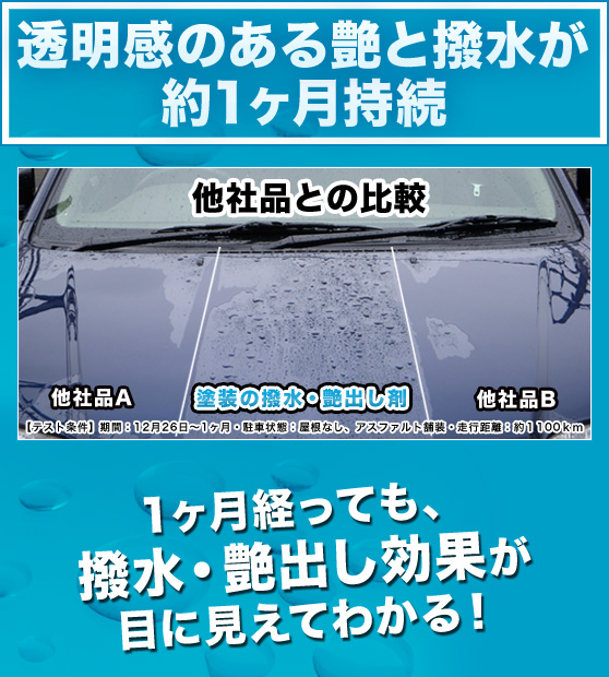 塗装の撥水 艶出し剤 洗車用品 本格プロ仕様洗剤 洗浄剤通販の匠洗科